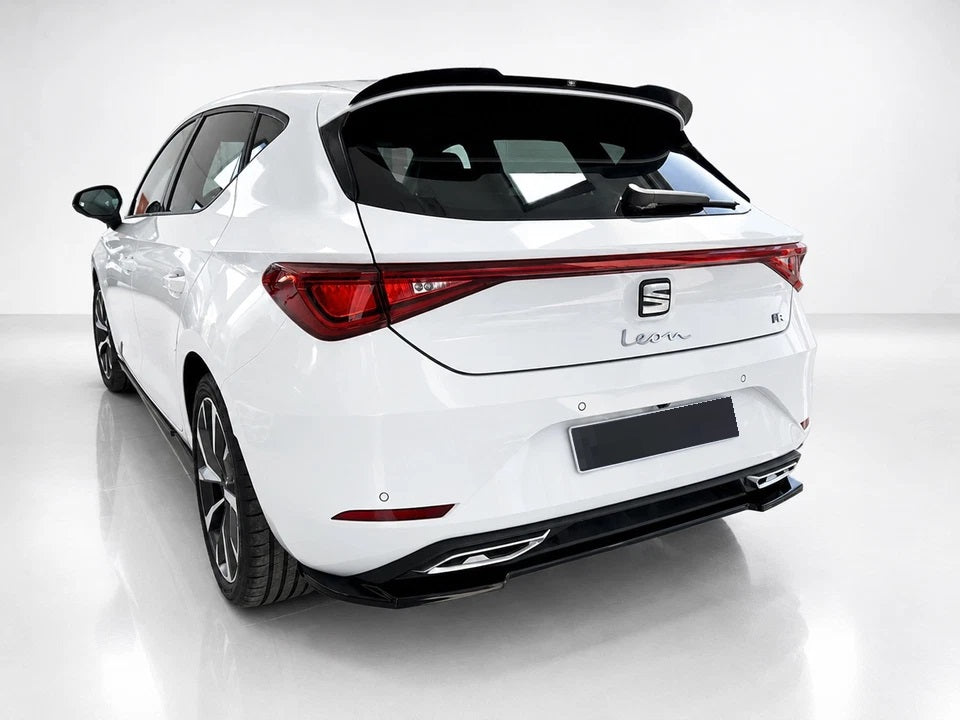 👉Prolunga Tappo Spoiler Tetto ABS Nero Lucido per SEAT Leon FR Mk4/Cupra Leon👈