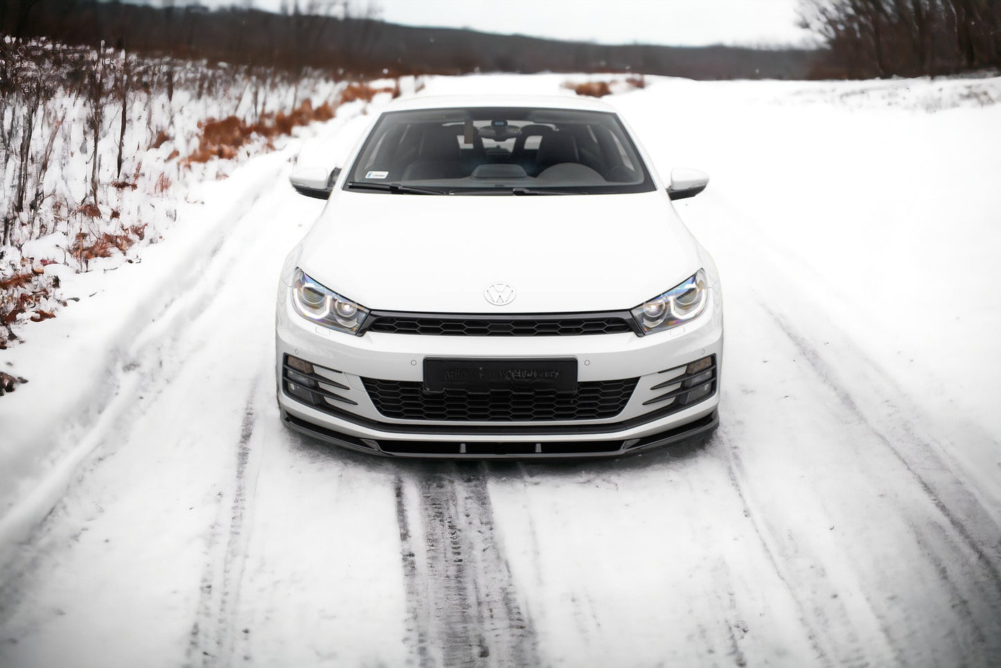 SPLITTER ANTERIORE PER V.1 VOLKSWAGEN SCIROCCO MK3 FACELIFT