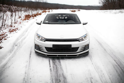 SPLITTER ANTERIORE PER V.1 VOLKSWAGEN SCIROCCO MK3 FACELIFT