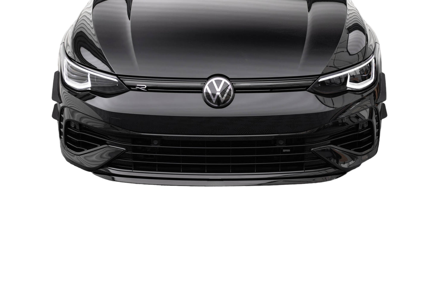 FRONT SPLITTER V.7 SUITABLE FOR VOLKSWAGEN GOLF R MK8 