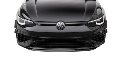 FRONT SPLITTER V.7 SUITABLE FOR VOLKSWAGEN GOLF R MK8 