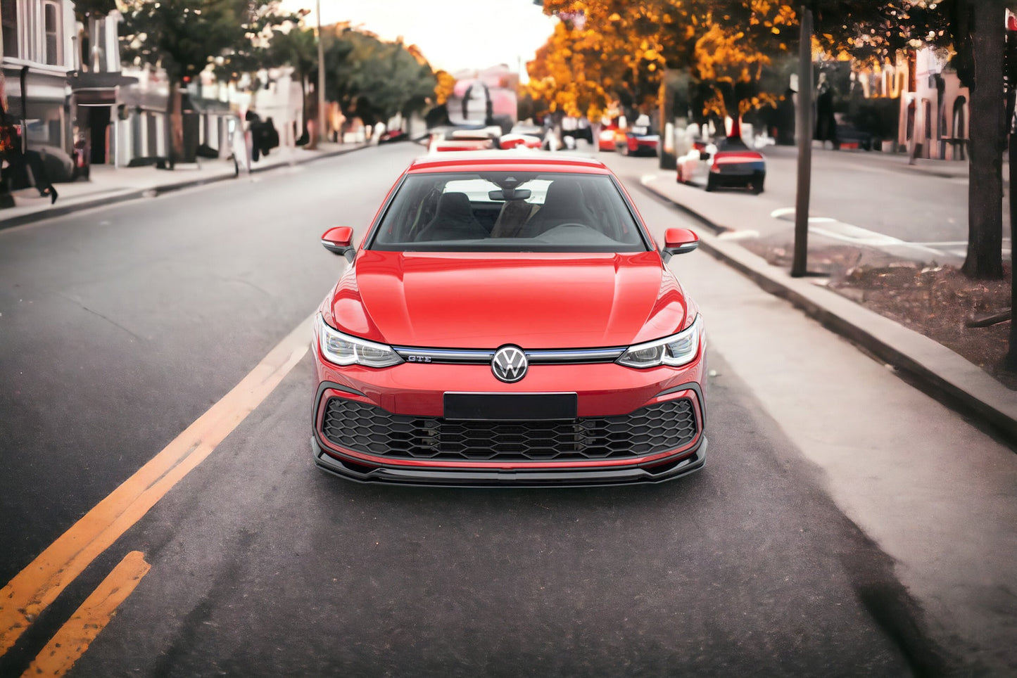 FRONT SPLITTER V.6 VOLKSWAGEN GOLF GTI/GTE/R-LINE MK8 