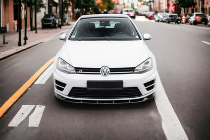 SPLITTER ANTERIORE ADATTO PER V.6 VOLKSWAGEN GOLF R MK7