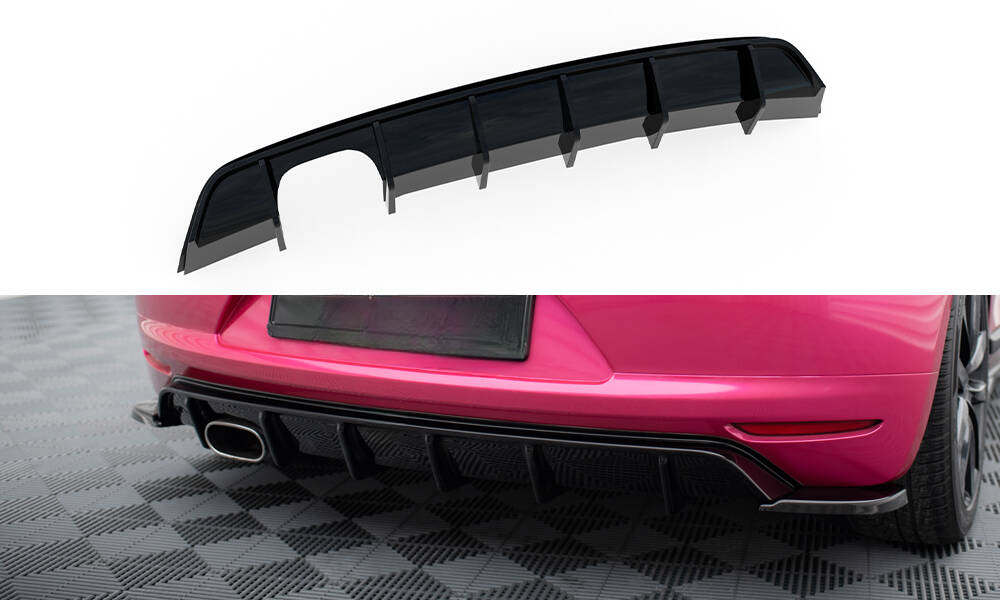 DIFFUSORE ADATTO PER V.1 VOLKSWAGEN SCIROCCO MK3