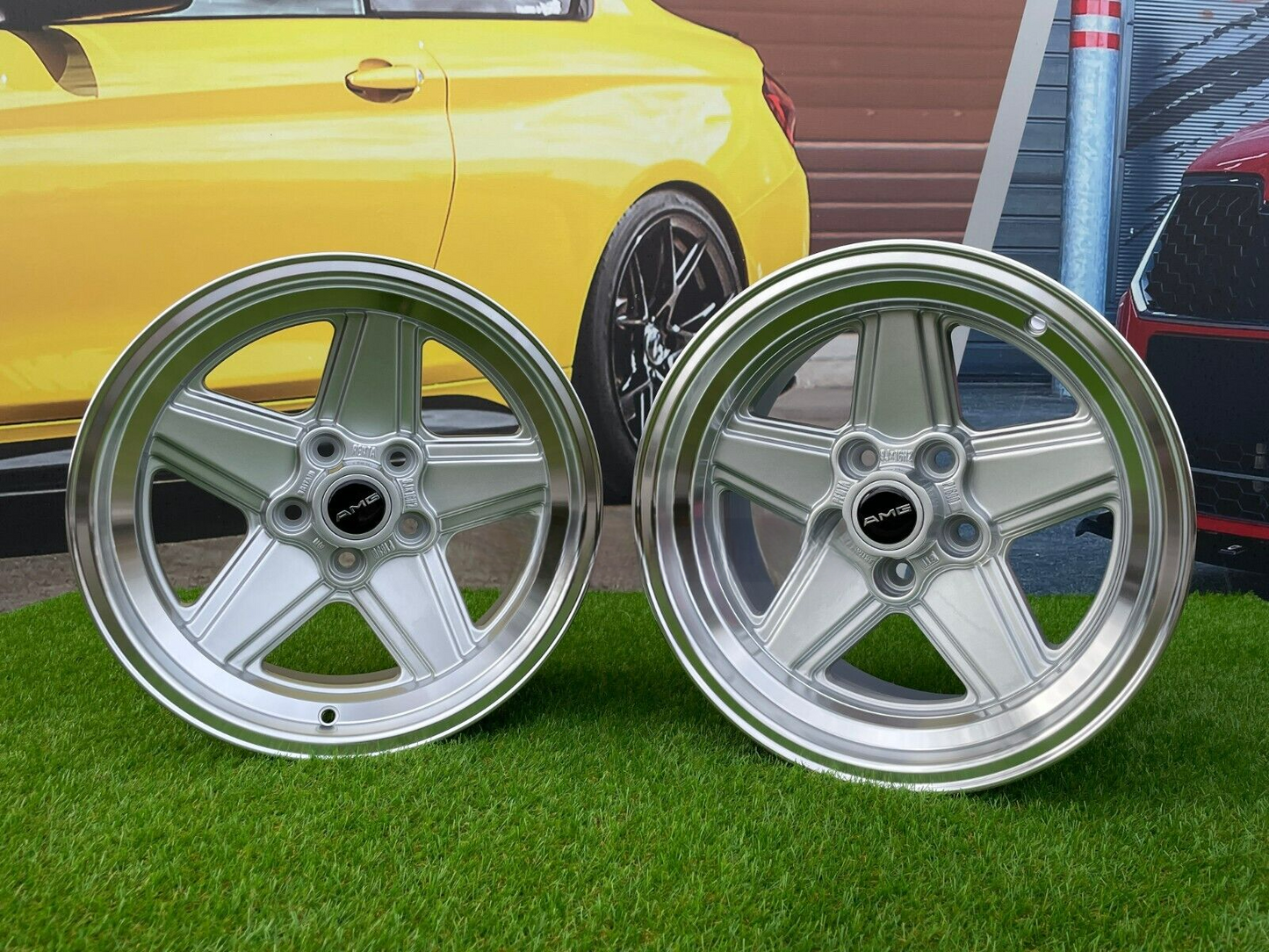 SUITABLE for Mercedes ES Sl CL 16 inch 5x112 8J + 9J AMG Penta 