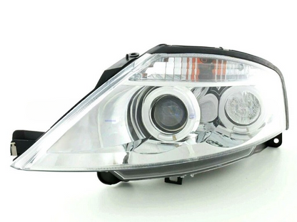 💫ART.7205 Fari Anteriori "ANGEL EYES" per CITROEN C3 2002-2009 CROMO💫