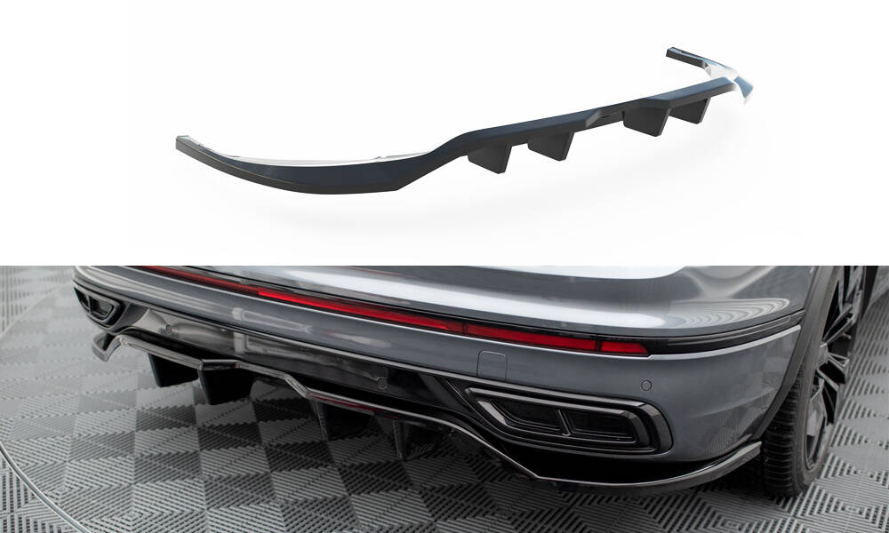 REAR CENTRAL SPLITTER (WITH VERTICAL BARS) VOLKSWAGEN TIGUAN ALL SPACE 