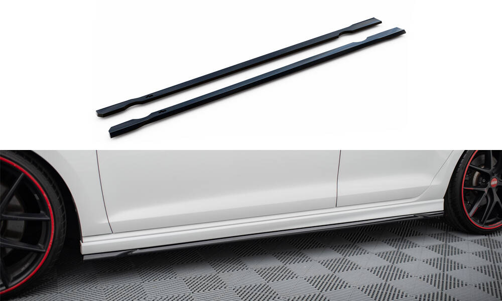 MINIGONNE LATERALI V.4 adatte per VOLKSWAGEN GOLF R MK7