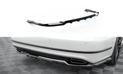 REAR SPLITTER WITH VERTICAL BARS FOR VOLKSWAGEN PASSAT GT B8 FACELIFT USA 