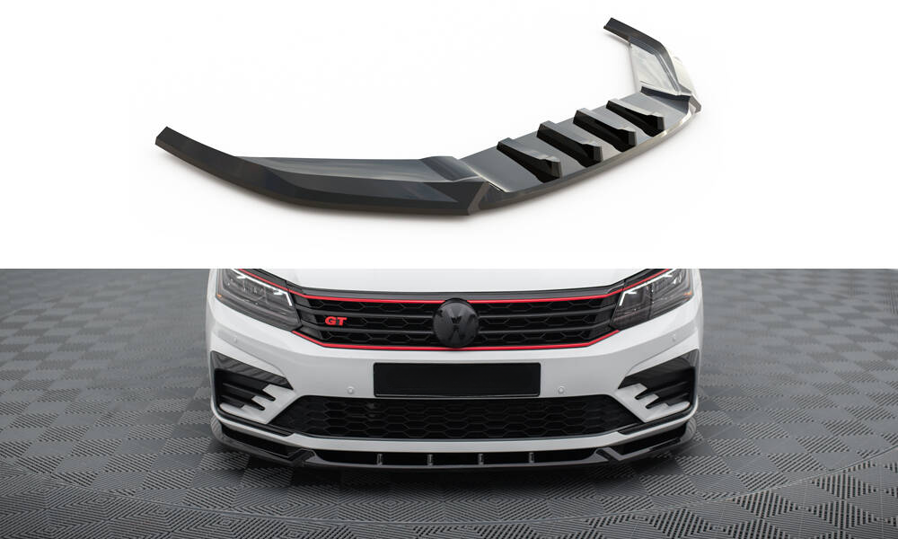 COMPATIBLE SPLITTER FOR V.1 VOLKSWAGEN PASSAT GT B8 FACELIFT USA 