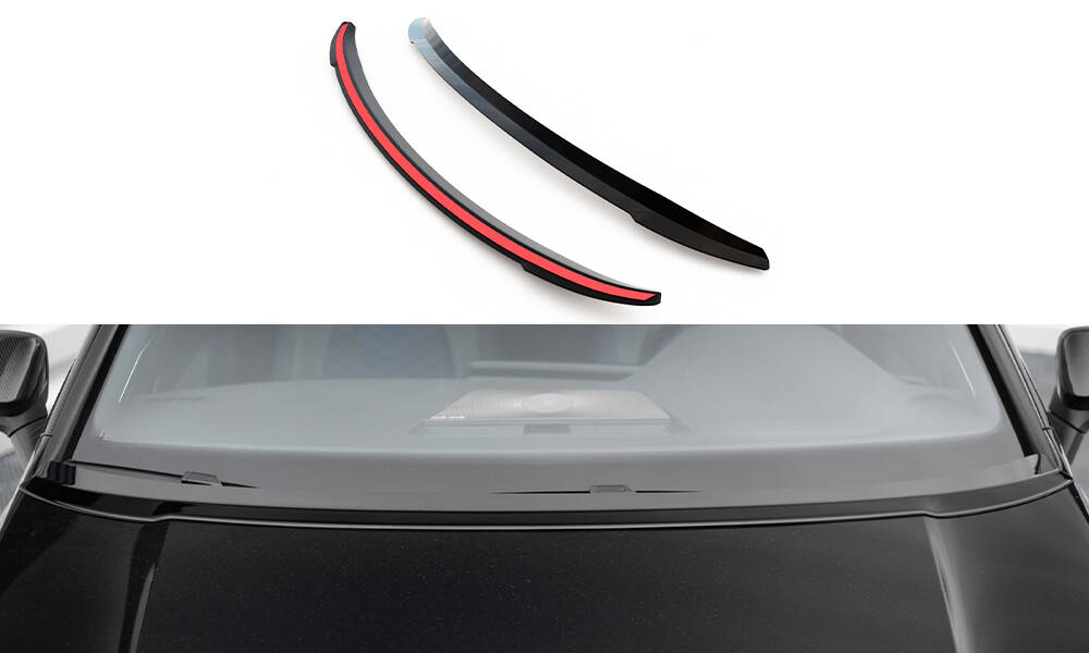 HOOD EXTENSION SUITABLE FOR VOLKSWAGEN GOLF MK8 