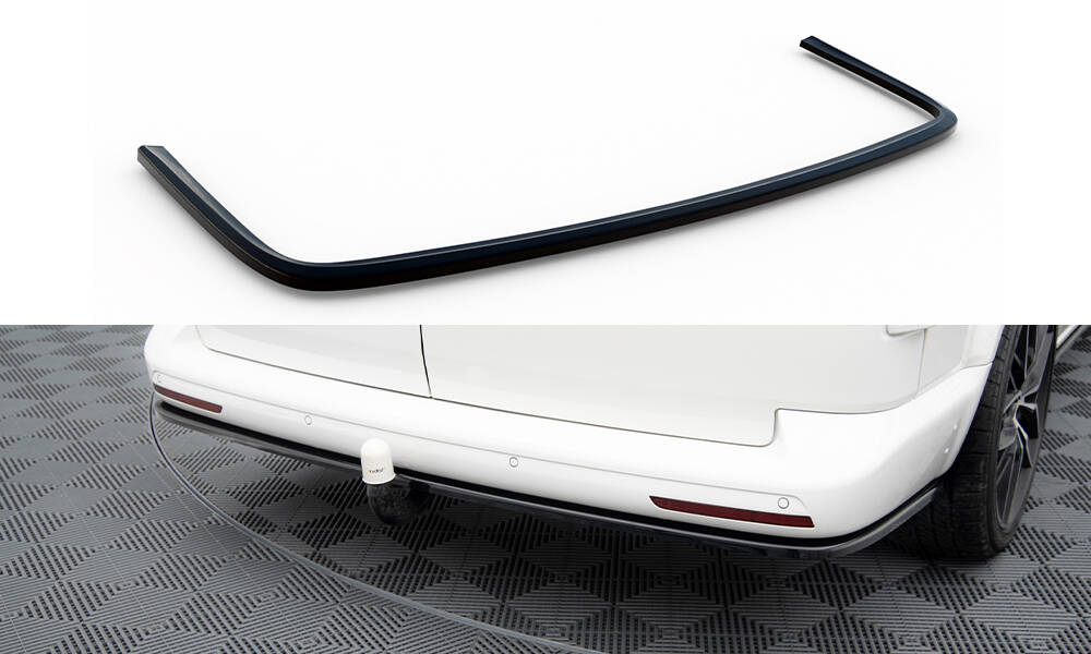 SPLITTER POSTERIORE CENTRALE VOLKSWAGEN T6 FACELIFT LUNGO
