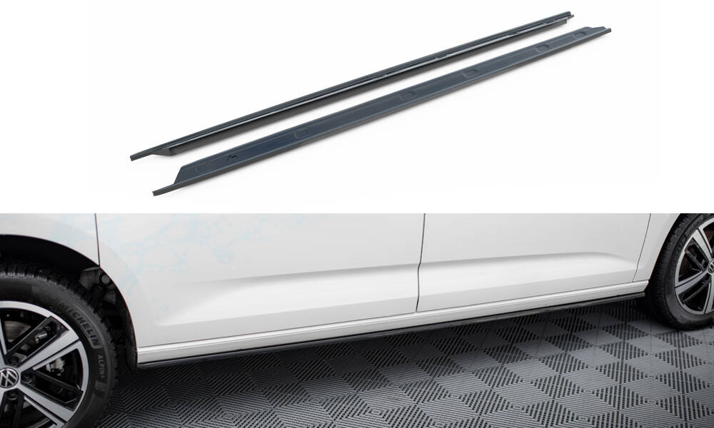 MINIGONNE LATERALI ADATTE PER VOLKSWAGEN CADDY MAXI MK5