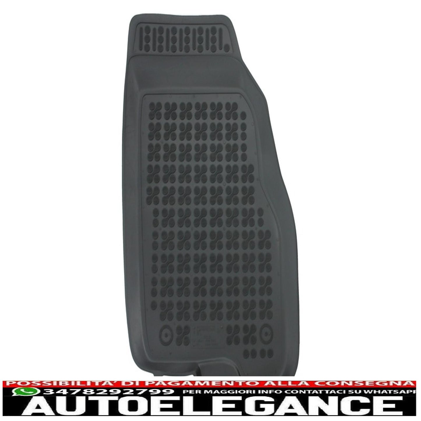 Black mat suitable for fiat linea i 2006-