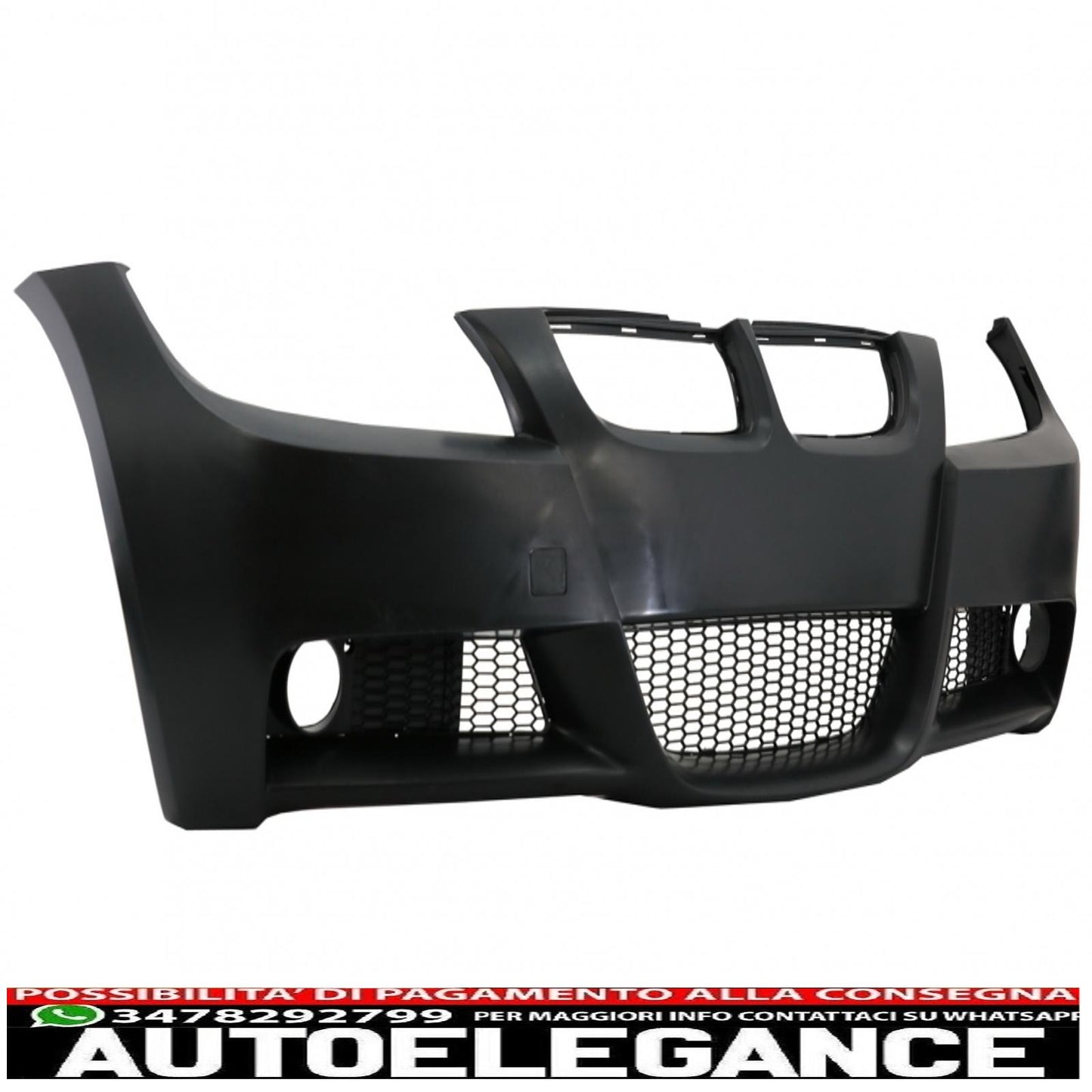 paraurti anteriore adatto per bmw serie 3 e90 e91 berlina touring (2004-2008) design m-technik senza pdc sra