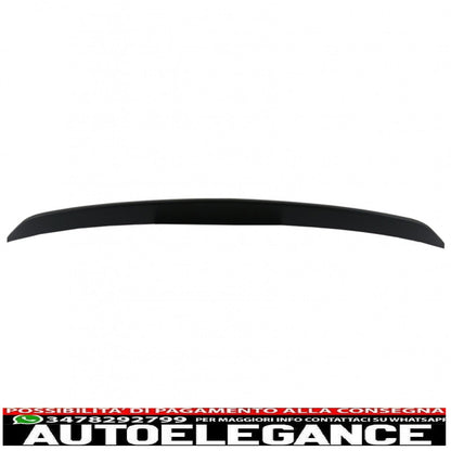 Trunk lid spoiler suitable for mercedes cla c117 w117 (2013-2018) matt black 