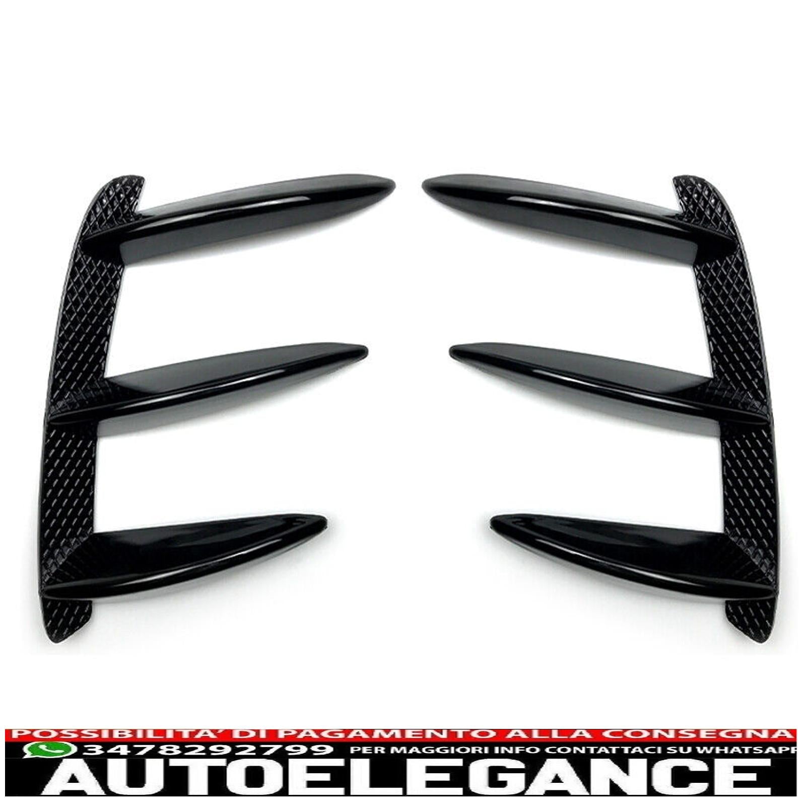 AMG look aerodinamici neri posteriori adatti per Mercedes W176 Classe A AUTOELEGANCERICAMBI