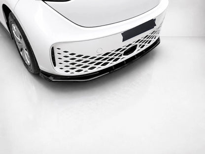 👉Splitter Anteriore V.2 per VW ID. Buzz 2022+ Nero Lucido👈