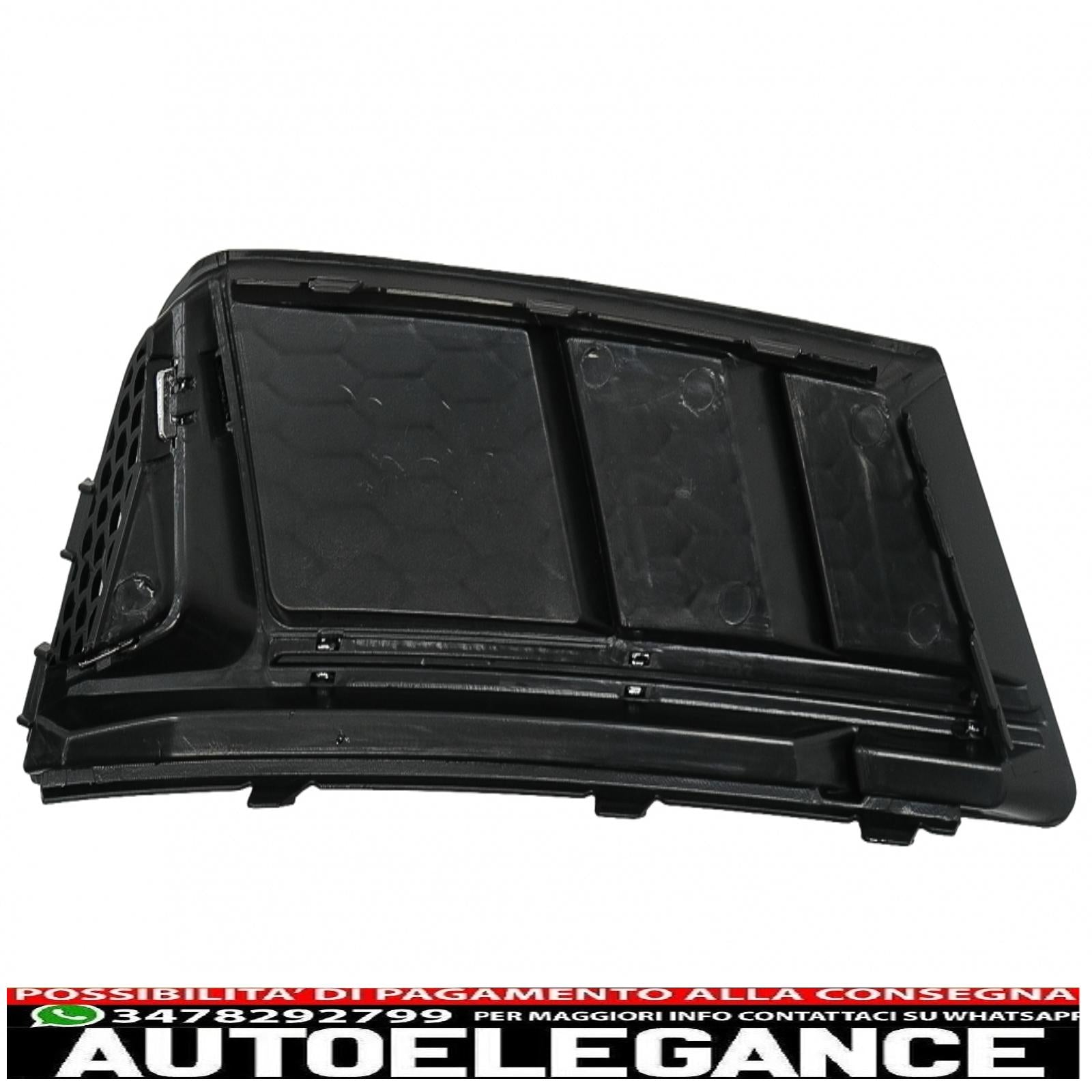 coperture inferiori della griglia del paraurti griglie laterali adatte per audi a4 b9 berlina avant (2016-2018) rs4 design edizione cromata AUTOELEGANCERICAMBI