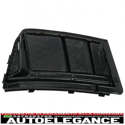 coperture inferiori della griglia del paraurti griglie laterali adatte per audi a4 b9 berlina avant (2016-2018) rs4 design edizione cromata AUTOELEGANCERICAMBI
