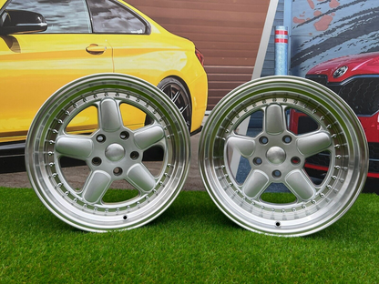SUITABLE for BMW E36 E90 E46 17 inch 5x120 Dx Xd AC Schnitzer Deep Dish Style 