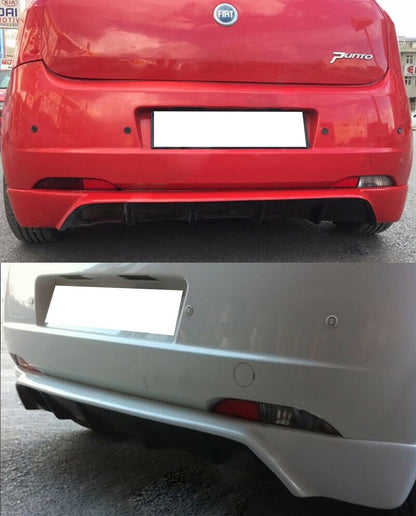 FIAT GRANDE PUNTO EVO ABS DIFFUSER UNDER REAR BUMPER -V 