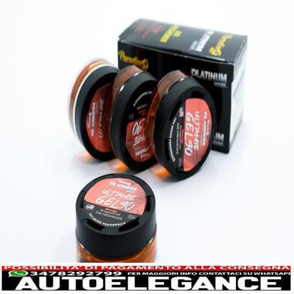 Paradise Fresh Air Ultimate Gel Deodorante per ambienti Platinum Series Elimina odori 4 vasetti Mango Dragonfruit