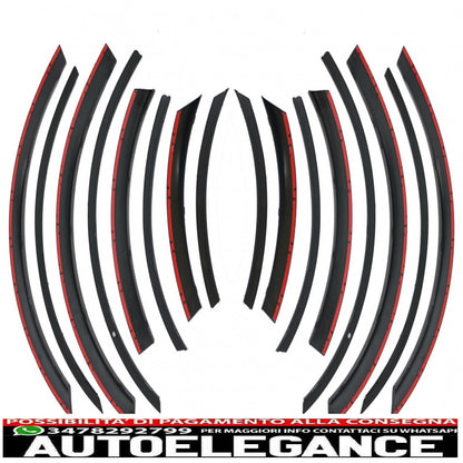 parafanghi passaruota adatti per mercedes ml gle w166 suv (2015-2018)