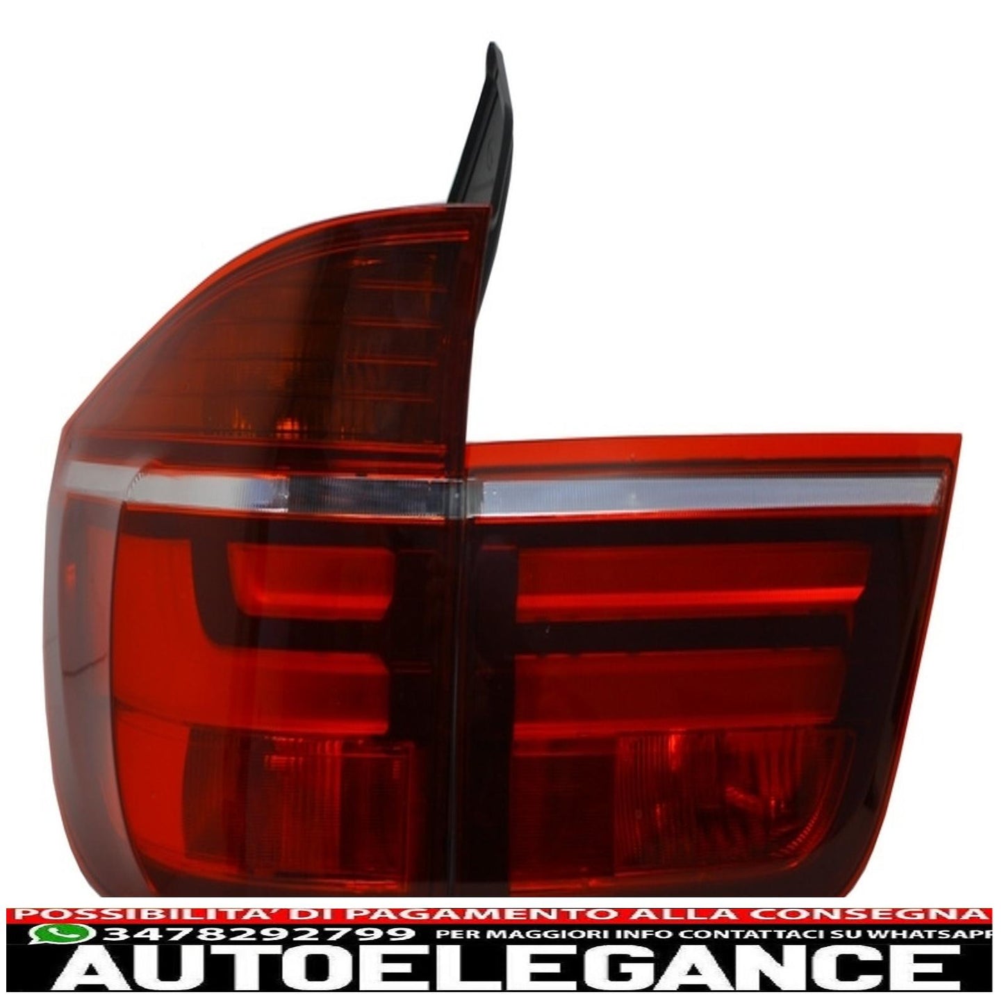 led rear lights suitable for bmw x5 e70 (2007-2010) light bar lci facelift design
