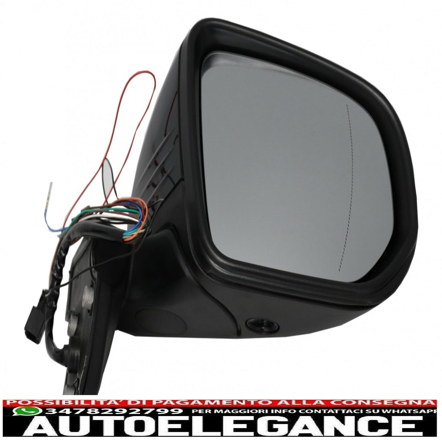 Complete mirror assembly suitable for mercedes g-class w463 (2012-2017) 2018 restyling design