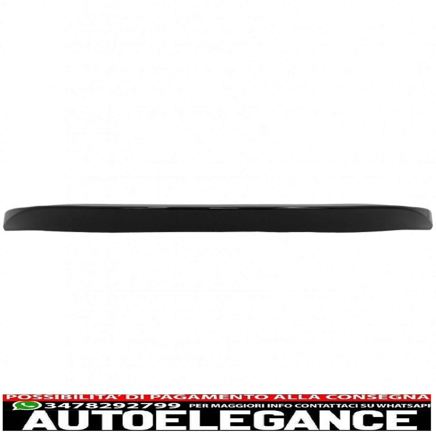 Trunk Spoiler Suitable for Mercedes GLE Coupe C292 (2015-2019) Piano Black 