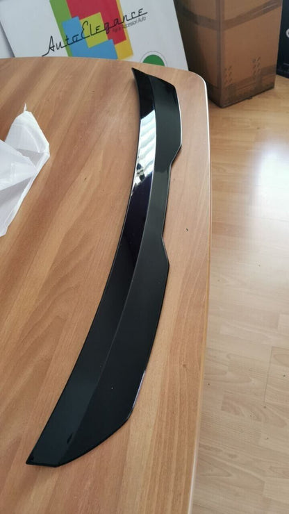 ROOF SPOILER WING SUITABLE FOR AUDI A3 8P 2008-2012 5 DOORS GLOSS BLACK LOOK SPORTY DESIGN 