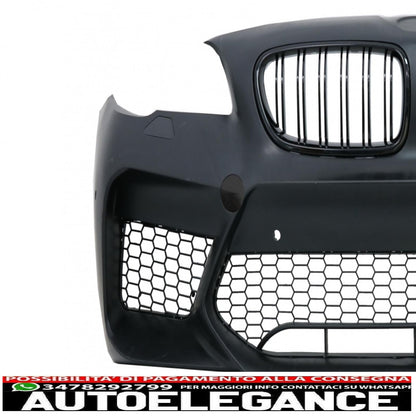 front bumper with center grills suitable for bmw 5 series f10 f11 (2011-2017) g30 m5 design