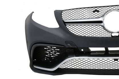 BODYKIT complete suitable for Mercedes GLE W166 SUV (2015-2018) Black Chrome