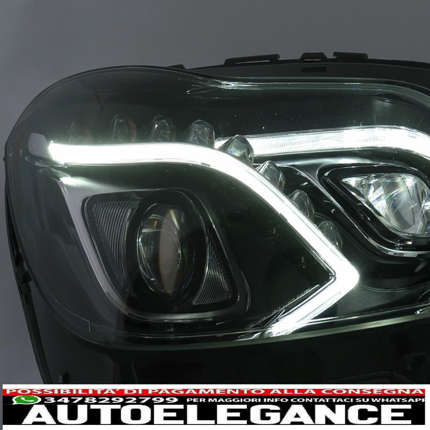 led headlights suitable for mercedes e class w212 (2009-2012) restyling design