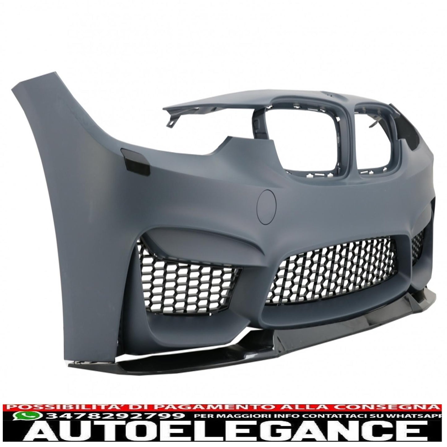 body kit suitable for bmw 3 series f30 (2011-2019) m3 cs look without fog lights