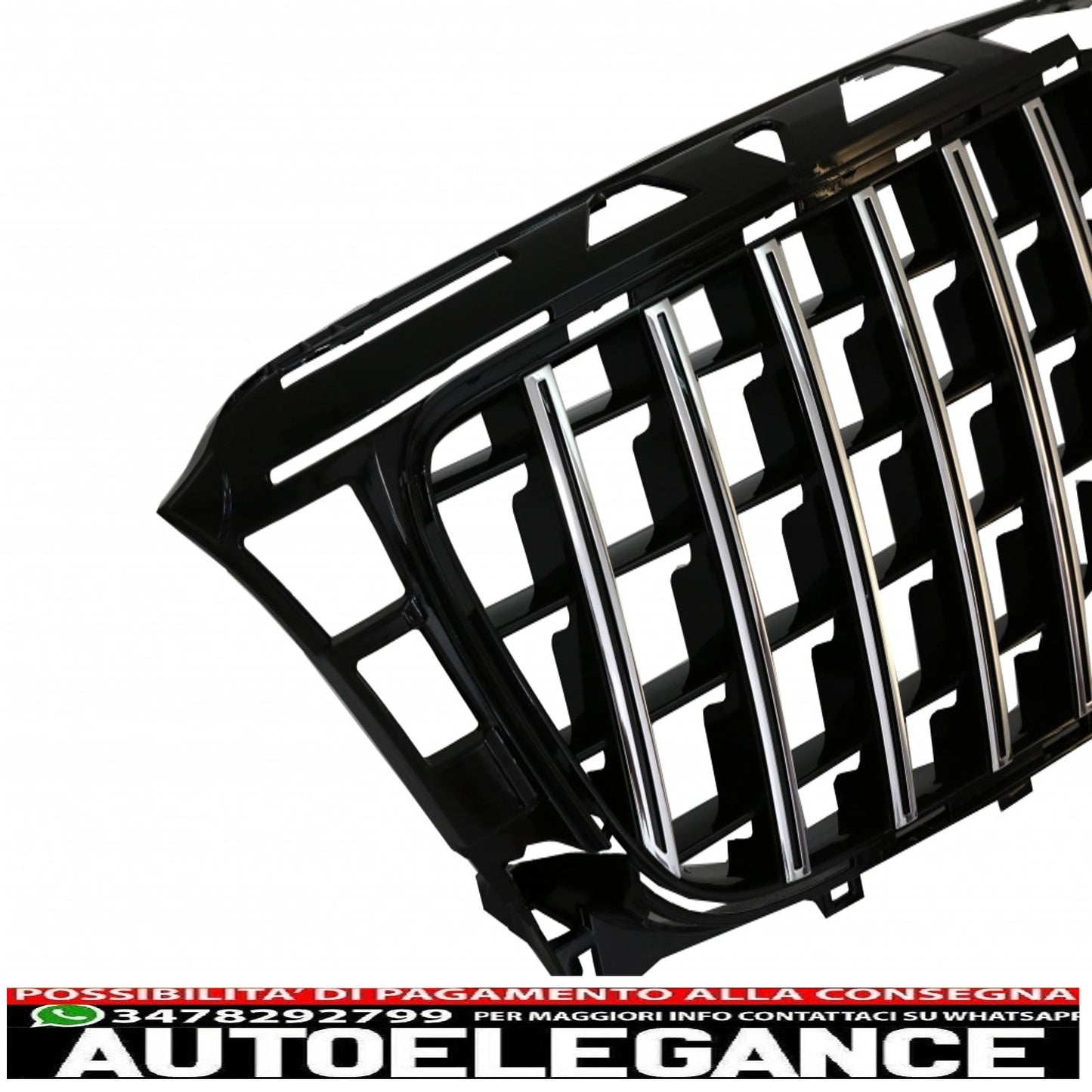 front grille suitable for mercedes cls w218 c118 (2011-2014) x218 shooting Brake (2012-2014) gt-r design panamericana 