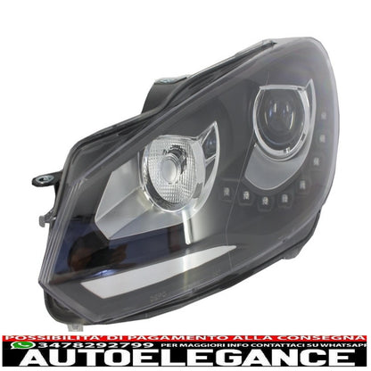 headlights suitable for VW Golf 6 VI (10.2008-2012) LED DRL daylight GTI look 