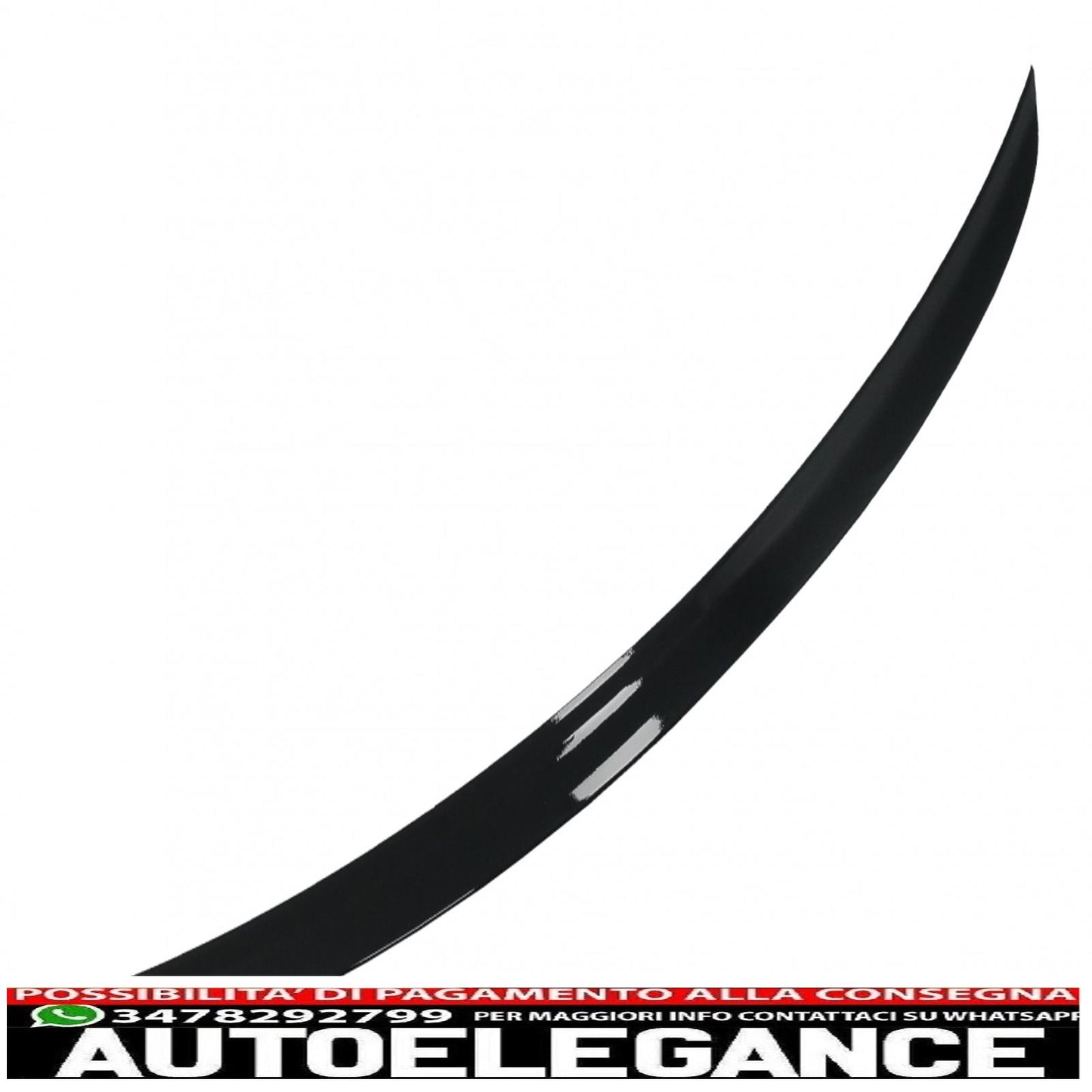 roof spoiler suitable for mercedes a-class w177 hatchback (2018-up) a45 design piano black
