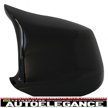 Calotte specchietti adatte per BMW Serie 5 F10 F11 F18 Non LCI (07.2010-2013) Piano Black M Design AUTOELEGANCERICAMBI