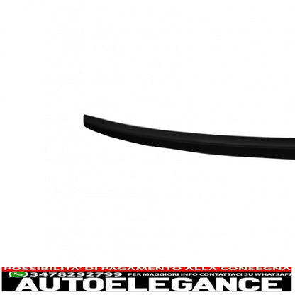 trunk spoiler suitable for audi a6 c7 4g 4 doors (2011-2018) matt black