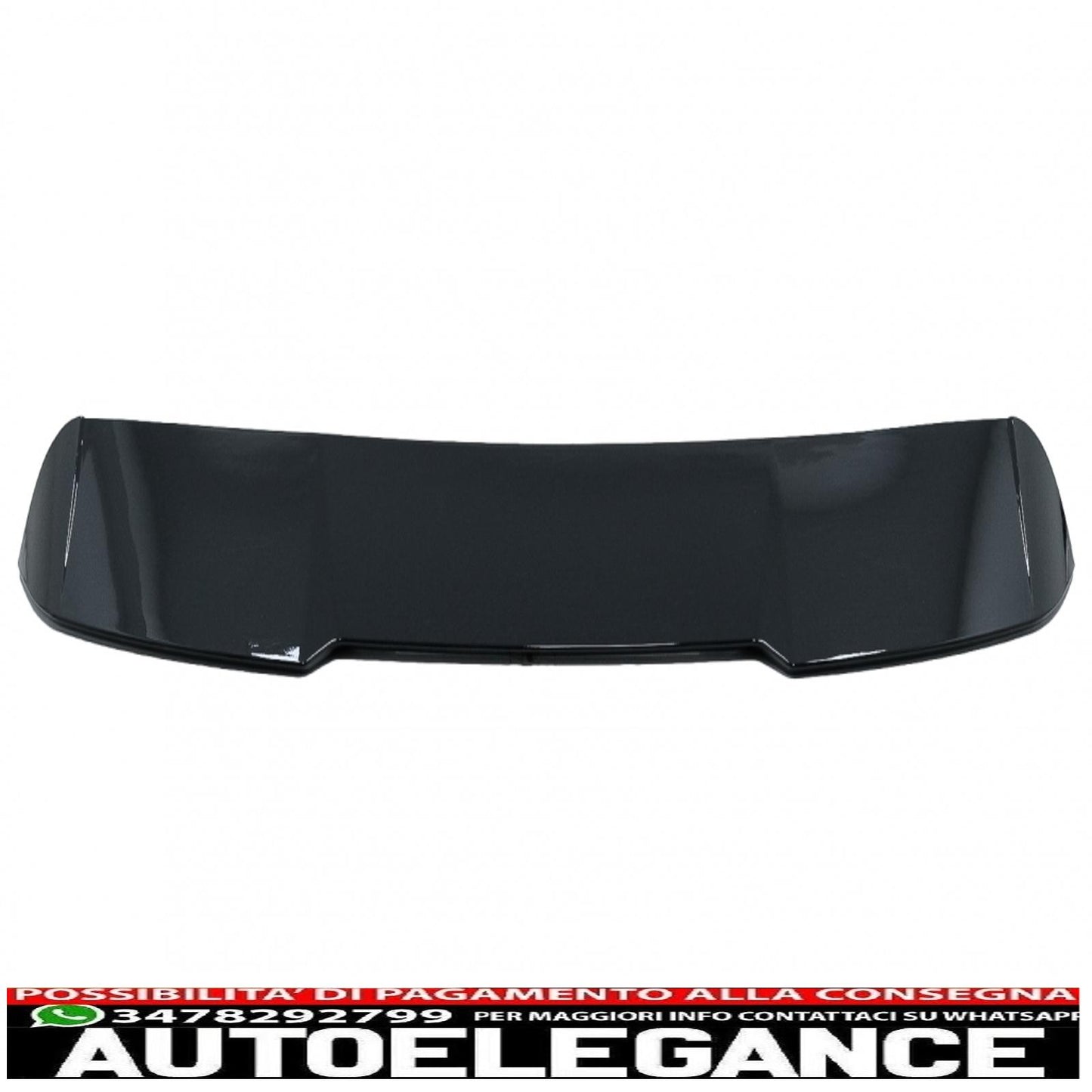roof spoiler suitable for audi a6 avant facelift 4g c7 (2015-2018) piano black