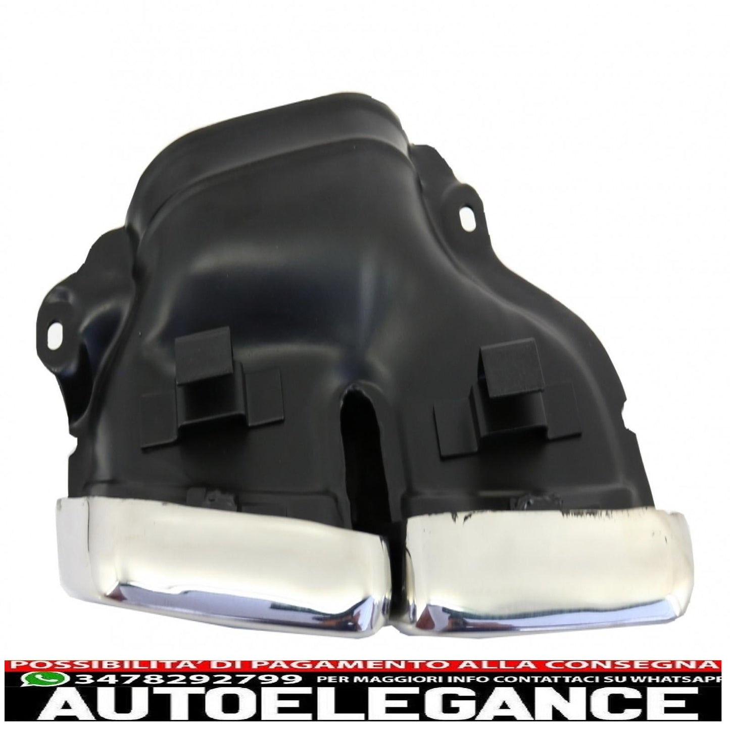Exhaust muffler tips suitable for mercedes s class w222 e class w212 s212 facelift cls w218 sl class r231 e63 s63 sl65 design