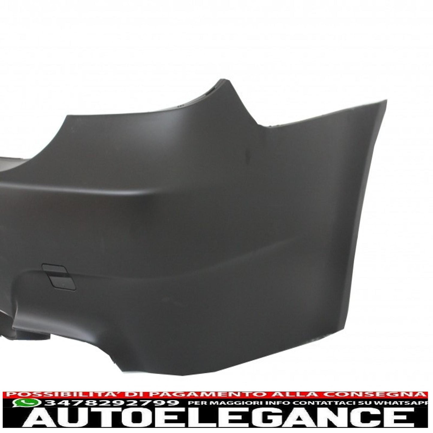 Rear bumper suitable for bmw 5 series e60 (2003-2010) m5 design