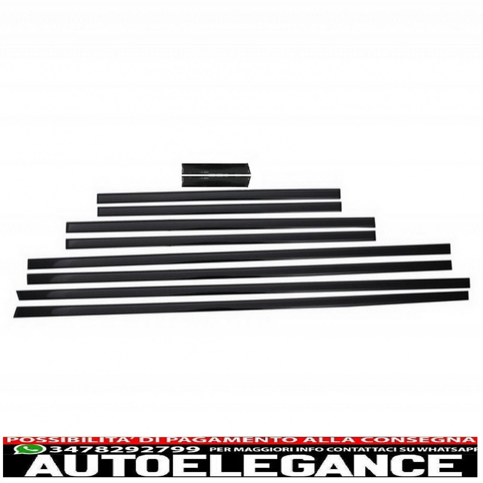 aggiungi modanature porta adatte per mercedes classe g w463 (1989-2017) nero AUTOELEGANCERICAMBI
