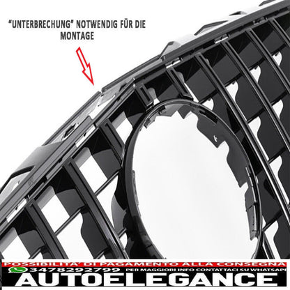 griglia radiatore sport panamericana gt adatta per mercedes w218