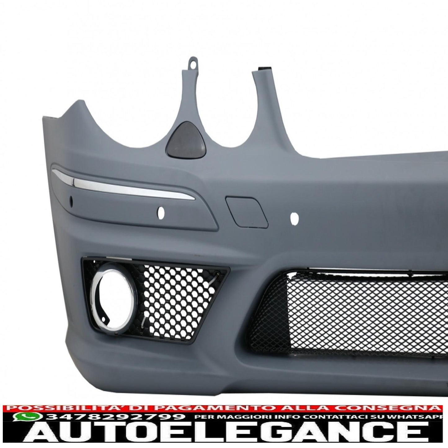 body kit + central grille suitable for mercedes-benz e-class w211 2002-2009 e63 a-design