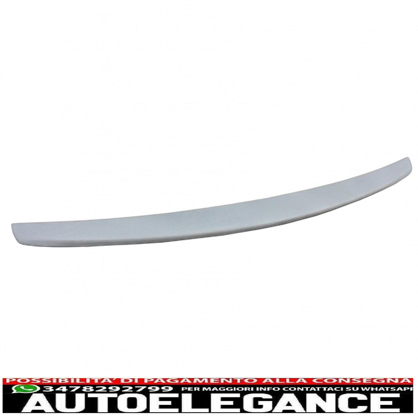 Boot spoiler suitable for Mercedes S-Class W222 (2014 onwards) sporty rear lip. 
