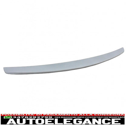 Boot spoiler suitable for Mercedes S-Class W222 (2014 onwards) sporty rear lip. 