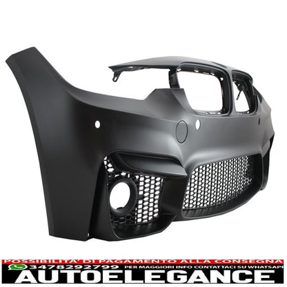 body kit suitable for bmw f30 (2011-2019) evo ii m3 cs design with fog lamps